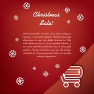 Christmas sales vector illustration N2