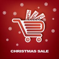 Christmas sales vector illustration N3