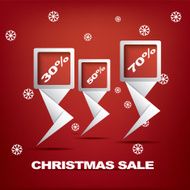Christmas sales vector illustration N4