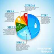 Pie chart meeting infographic N2