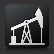 Black Square Button with Oil Drill N3