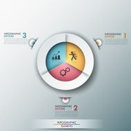 Modern infographics options banner N402