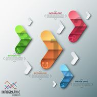 Modern infographics options banner N408