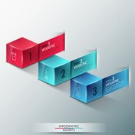 Modern infographics options banner N417