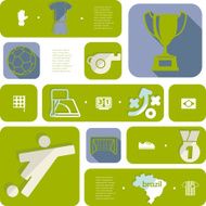 football soccer infographic N46