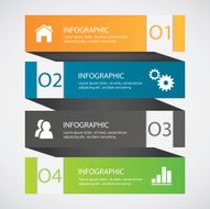 Abstract infographics N153