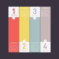 Infographics Elements with Numbers N4
