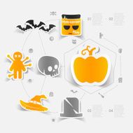 Halloween sticker concept N5