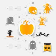 Halloween sticker concept N7