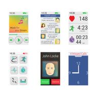 Set interface for smartwatch