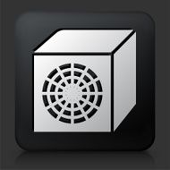 Black Square Button with Fan N2