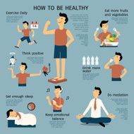 Healthy infographics N5