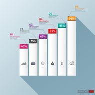 Abstract paper infographic N44