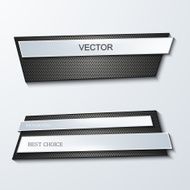 Vector moder banners element design N10