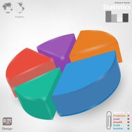 infographics modern origami style options banner N5