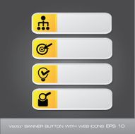 Business sign banner vector