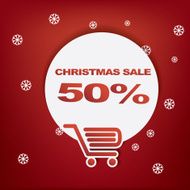 Christmas sales vector illustration N5