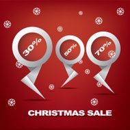 Christmas sales vector illustration N6