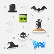 Halloween sticker concept N14