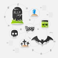 Halloween sticker concept N15