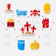 Halloween sticker concept N16