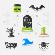 Halloween sticker concept N17