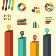 Infographics set elements N5
