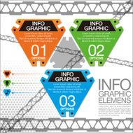 Abstract infographics N155