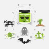 Halloween sticker concept N22