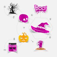 Halloween sticker concept N23