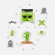Halloween sticker concept N27