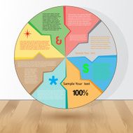 Vector illustration for success business diagram infographic N2