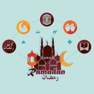 flat infographic Ramadan Kareem N13