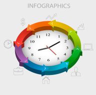 Business infographics template Vector N2