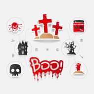 Halloween sticker concept N33