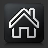 Black Square Button with Home Icon N18