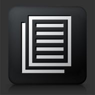 Black Square Button with Files Icon