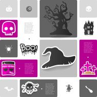 Halloween sticker infographic N24