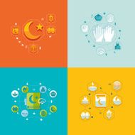 flat infographic Ramadan Kareem N16