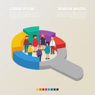 Human resources and social statistics concepts