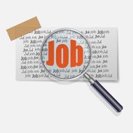 Looking for Jobs vector