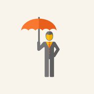 Business flat icon N5