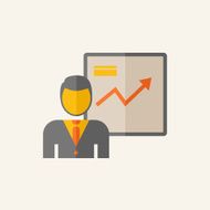 Business flat icon N10