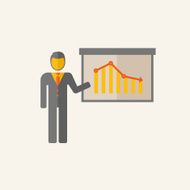 Business flat icon N11