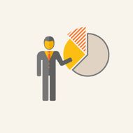 Business flat icon N16