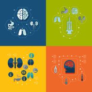 Medical flat infographic N41