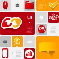 business geometric infographic N13
