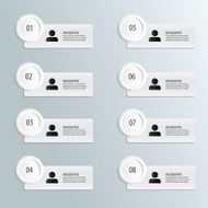 Infographic options template business N2