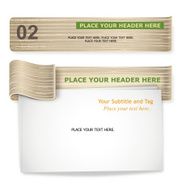 Wood-texture Infographic Template