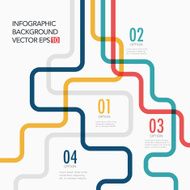 Vector line business concept template N7